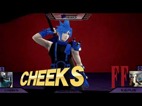 FREAKS 38 Singles Winners Finals: FRKS | Cheeks (Cloud) vs Kapus (Sheik)