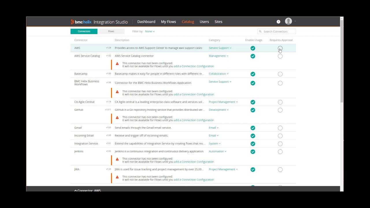 BMC Helix Integration Studio: Quick Tour