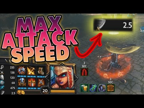 Smite: Max Attack Speed Bastet Build - DESTROYING THEIR WHOLE TEAM SO EASILY!