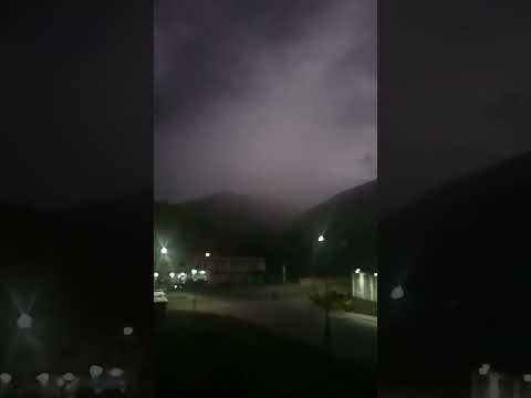 Así fue la noche después del terremoto en Venezuela.Bocono Trujillo Venezuela ✨