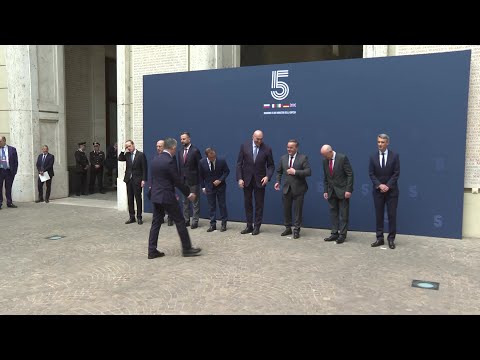 European Group of Five Defence Ministers meets in Rome | AFP