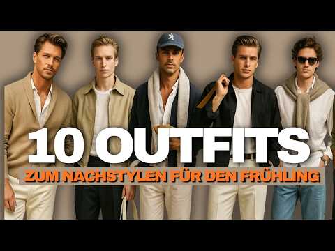 10 Outfit Ideen für Männer: Das ultimative Frühlings Lookbook 2026