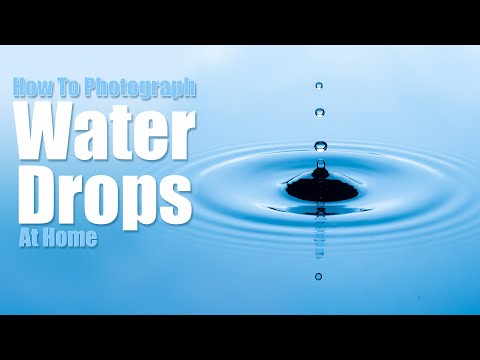 How To Photograph Water Drops At Home with Gavin Hoey | #CreateNoMatterWhat