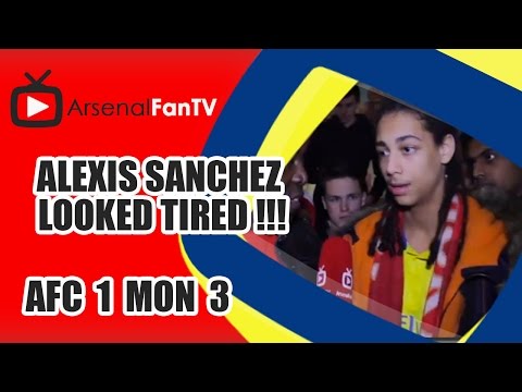 Alexis Sanchez Looked Tired !!! - Arsenal 1  AS Monaco 3