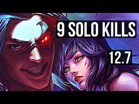 KAYN vs AHRI (MID) | 3.6M mastery, 9 solo kills, 1100+ games | BR Challenger | 12.7