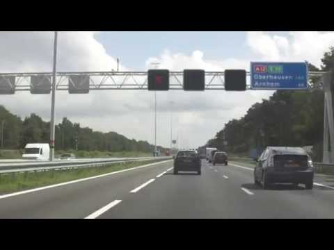A12 Utrecht - Maarn: left shoulder running