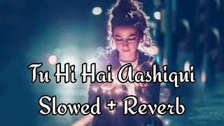 Tu Hi Hai Aashiqui  Slowed + Reverb  - Arijit Sing