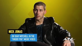 Nick Jonas on Shay Mitchell