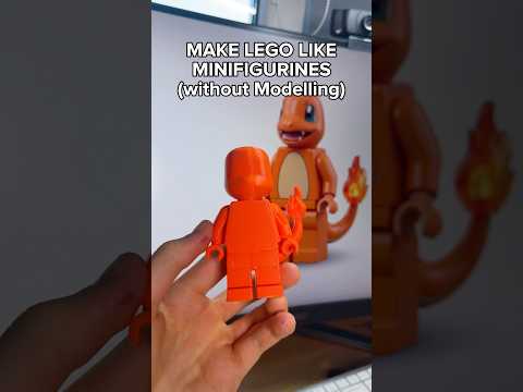 Turn any character into a figurine, without modelling