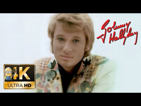 Johnny Hallyday AI 4K ❌Difficult Restore❌ - Ma vie à t'aimer (Loving You) 1968