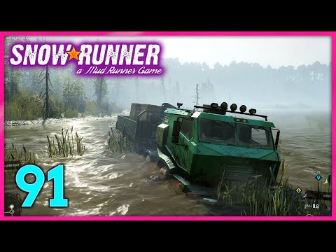 SnowRunner Gameplay Part 91 | Radioactive Fossils