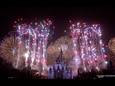 Disney's Celebrate America! - A Fourth of July Concert in the Sky Fireworks Walt Disney World 4th