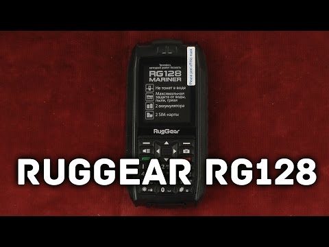 Распаковка RugGear RG128 Mariner Black