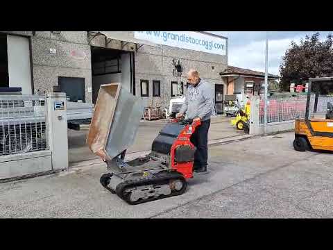 Motocarriola cingolata marca Merlo usata