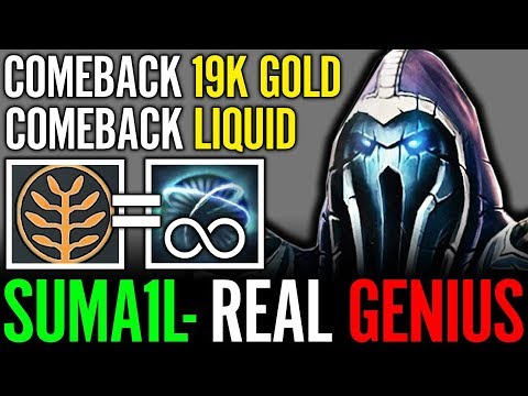 SumaiL Abaddon 19K Gold COMEBACK Top Pro Game EG vs Liquid Dota 2