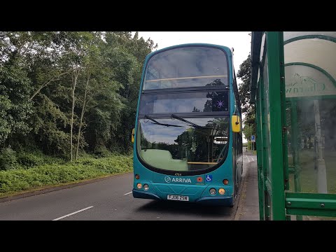 *MONSTER* Arriva Midlands' VDL/DAF DB250 Wright Pulsar Gemini, 4764 (FJ06 ZSN) - Service 127