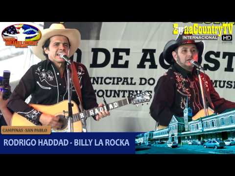 Rodrigo Haddad y Billy La Rocka - Line Dance Country Brasil 2016