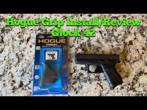 Hogue Grip Install/Review Glock 42