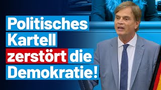 Politisches Kartell zerstört die Demokratie! - Dr. Bernd Baumann - AfD-Fraktion im Bundestag