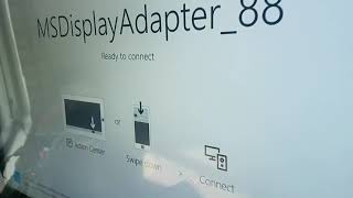 Using a Wireless Display Adapter - Microsoft Mirror Cast
