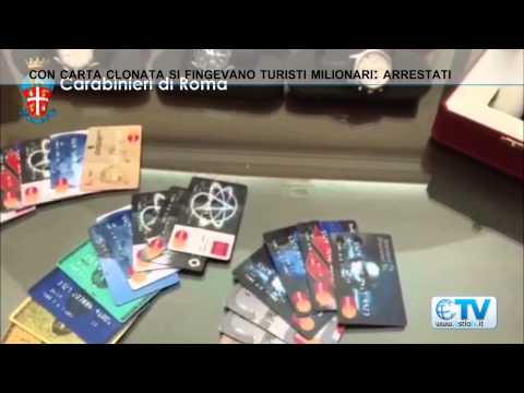 Con carta clonata si fingevano turisti milionari: arrestati