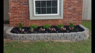 Garden/Retaining Wall From Lowes