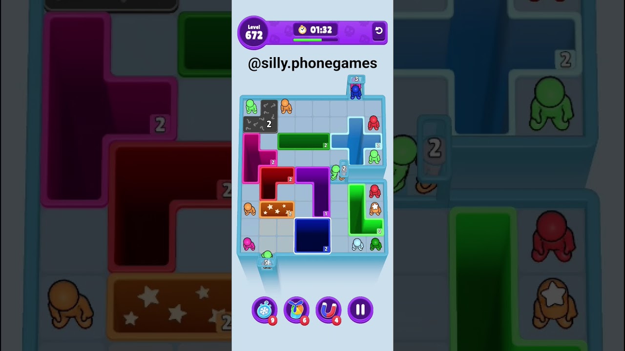 Drop Away Level 672 Walkthrough Solution