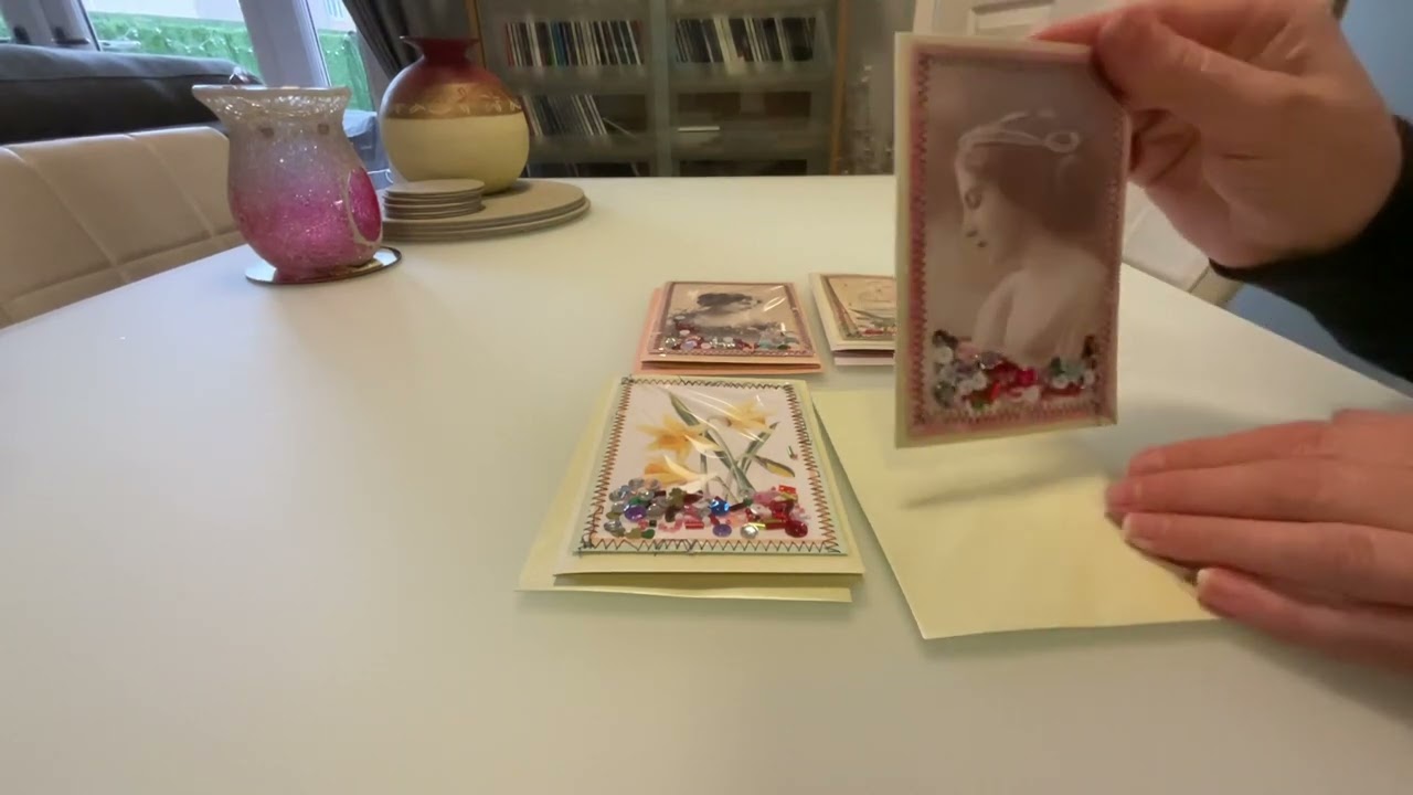 Handmade Shaker Cards Set Of 4 For Sale on Etsy - MinxCreationsUK