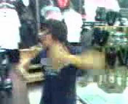 Johnatan Dancing At The Flea Market