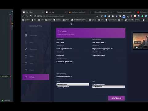 laravel 5 8 Lesson 26 show selected skills