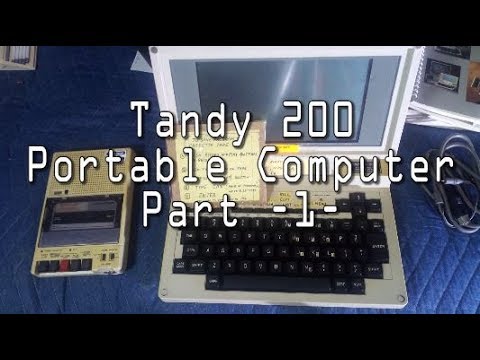 Tandy 200 Portable Computer - Part -1-