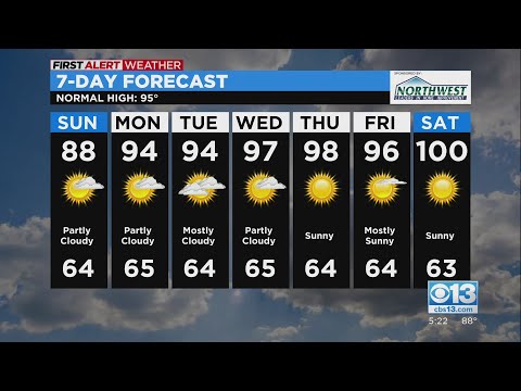 Northern California 5:30 p.m. Weather Forecast: July 30, 2022