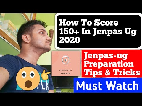 How To Score 150+ In Jenpauh 2020 | jenpauh preparation  tips 2020 | jenpas ug 2020 | jenpauh 2020