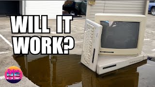 From Puddle To Power-On: Saving A Soaked Tandy 1000!