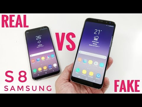 Samsung Galaxy S8 Real Vs Fake