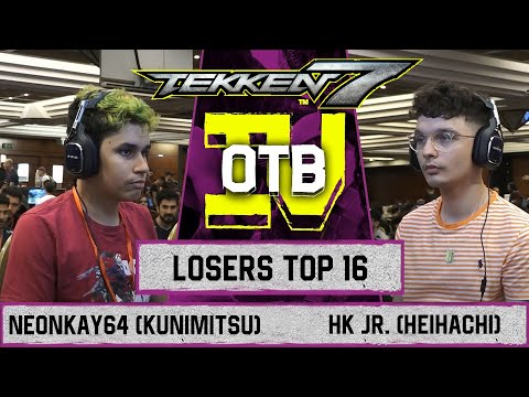 TEKKEN 7 | NEONKAY64 (KUNIMITSU) VS HK JR  (HEIHACHI) OTB IV 2022 (LOSER TOP 16)