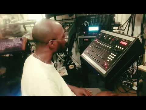 Lewis Parker making Beat on Rossum SP1200 with E-mu E4 Ultra 6400