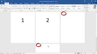 How to start header and footer from page 2 or 3 in Word