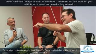 Justinian Deception World Exclusive 2023 Live presentation Part one
