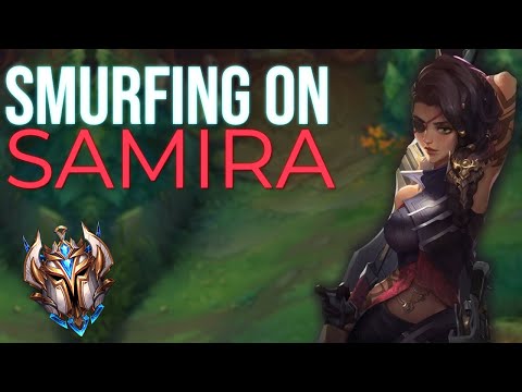 SMURFING ON SAMIRA IN DIAMOND ELO