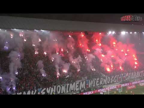 PL: Wieczysta Kraków - Wisła Kraków [cały doping]. 2025-10-02