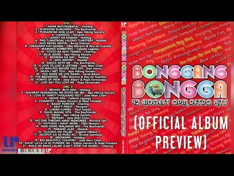 Bonggang Bongga 42 BIGGEST OPM RETRO HITS (Official Album Preview)
