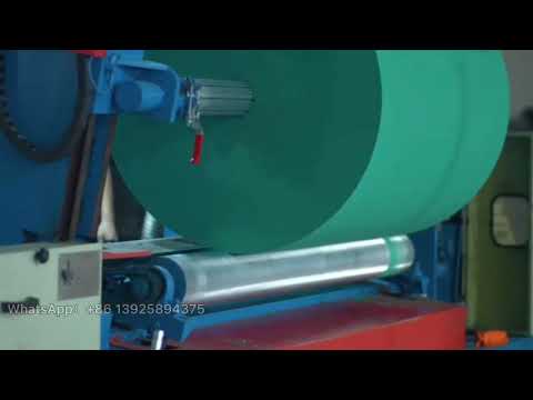 Sponge cutting machine, rolling slicer