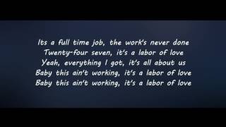 BONJOVI - Labor Of Love lyric