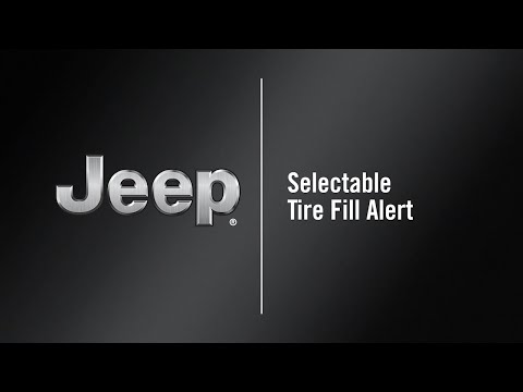 Selectable Tire Fill Alert | How To | 2021 Jeep Gladiator