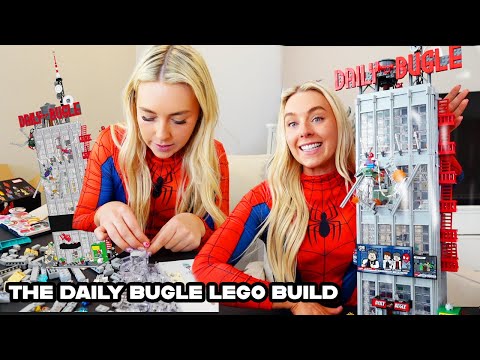 Building the LEGO DAILY BUGLE!