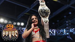 AND NEW! Tatum Paxley wins NXT Women’s Title: Halloween Havoc 2025 highlights