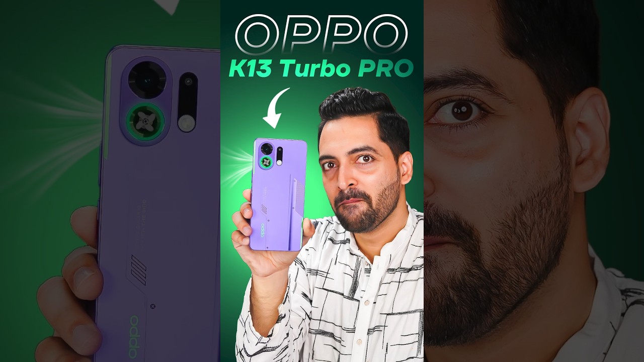 OPPO K13 Turbo Pro : India's First Phone With In-built Fan 🔥