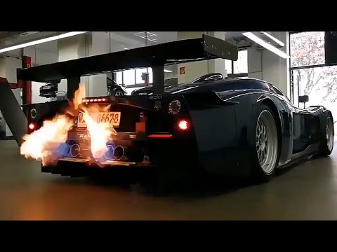 Thumbnail for Maserati MC12 CORSA EXHAUST FLAMES, SOUND Compilation / !Contains Loud Sound! by Maserati MC12
