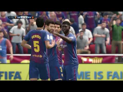 FIFA 18 ROAD TO DIVISION 1 PART 18 - BARCELONA VS MAN UTD - FIFA 18 Online Seasons Gameplay
